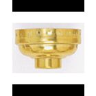 Satco 90-1147 Brite Gilt Aluminum Cap