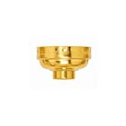 Satco 90-1147 Brite Gilt Aluminum Cap
