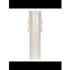 Satco 90-1260 White Plastic Drip Candle Cover