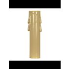 Satco 90-1264 Antique Gold Plastic Drip Candle Cover