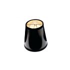 Satco 90-1274 Black Round with Gold Interior Clip On Shade