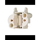 Satco 90-1540 Horizontal Snap-In Socket
