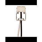 Satco 90-1553 Round Porcelain Halogen Socket