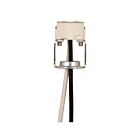 Satco 90-1553 Round Porcelain Halogen Socket