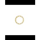 Satco 90-1580 Brass Plated Toothwasher