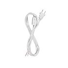 Satco 90-1581 White 8' Heavy Duty Cord Set