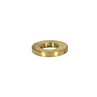 Satco 90-1621 Brass Round Pain Locknut 