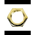 Satco 90-1646 Brass Plated Steel Locknut