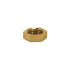 Satco 90-1700 Brass Hexagon Locknut