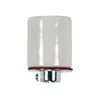 Satco 90-1706 Glazed Keyless Porcelain Socket