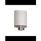 Satco 90-1707 White Keyless 3 Terminal Grounded Porcelain Socket