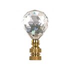 Satco 90-1736 Ball Cut Crystal Finial