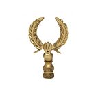 Satco 90-1745 U-Shaped Leaf Brass Finial