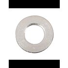 Satco 90-1858 Nickel Brass Round Plain Locknut