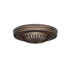 Satco 90-1887 Ribbed Canopy Kit