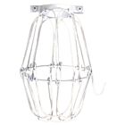 Satco 90-1917 White Light Bulb Cage