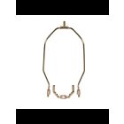 Satco 90-2014 Polished Nickel Light Duty Harp