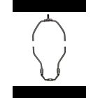 Satco 90-2080 Dark Antique Brass Heavy Duty Harp