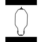 Satco 90-2082 Dark Antique Brass Light Duty Harp