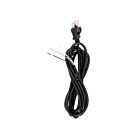 Satco 90-2086 Black 10' Heavy Duty Cord Set