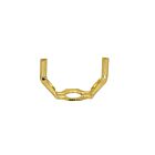 Satco 90-2093 Brass Plated Light Duty Saddle