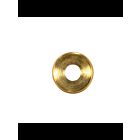 Satco 90-2151 Antique Brass Turned Brass Double Check Ring
