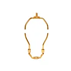 Satco 90-2252 Polished Brass Heavy Duty Harp