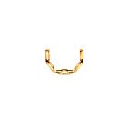 Satco 90-2291 Brass Plated Heavy Duty Saddle