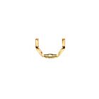 Satco 90-2293 Brass Plated Light Duty Saddle
