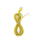 Satco 90-2313 Clear Gold 10' Heavy Duty Cord Set
