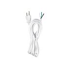Satco 90-2415 White 15' Heavy Duty Cord Set