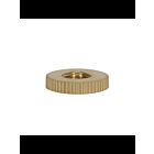 Satco 90-2438 Solid Brass Knurl Solid Brass Check Ring