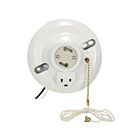 Satco 90-2484 GU24 Fluorescent Phenolic Receptacles With Lead