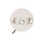 Satco 90-2580 GU24 Fluorescent Porcelain Receptacle With Lead