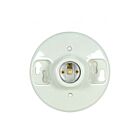 Satco 90-2638 Keyless Glazed Porcelain Ceiling Receptacle