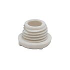 Satco 90-325 White 1/4 Male Plastic Bushing