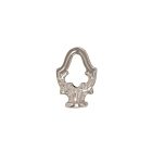 Satco 90-341 Chrome 2" Die Cast Fixture Loop