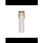 Satco 90-373 White Plastic Drip Candle Cover