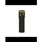 Satco 90-375 Black Plastic Drip Candle Cover
