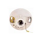 Satco 90-444 Glazed Porcelain Ceiling Receptacle