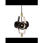 Satco 90-463 Black Phenolic 3-Lights Cluster Socket