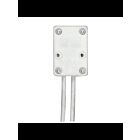 Satco 90-475 White MR16 Porcelain Halogen Socket