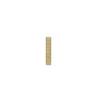 Satco 90-5052 Yellow Zinc Plated 1 and 8 Ip Steel Nipple