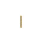 Satco 90-5084 Yellow Zinc Plated 1 and 8 Ip Steel Nipple