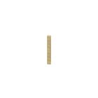 Satco 90-5092 Yellow Zinc Plated 1 and 8 Ip Steel Nipple