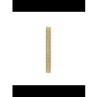 Satco 90-5112 Yellow Zinc Plated 1/8 Ip Steel Nipple