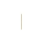 Satco 90-5199 Yellow Zinc Plated 1 and 8 Ip Steel Nipple