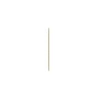 Satco 90-5200 Yellow Zinc Plated 1 and 8 Ip Steel Nipple