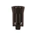 Satco 90-548 Black Pressure Fit Candelabra Base Socket