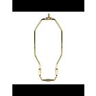 Satco 90-553 Polished Brass Heavy Duty Harp